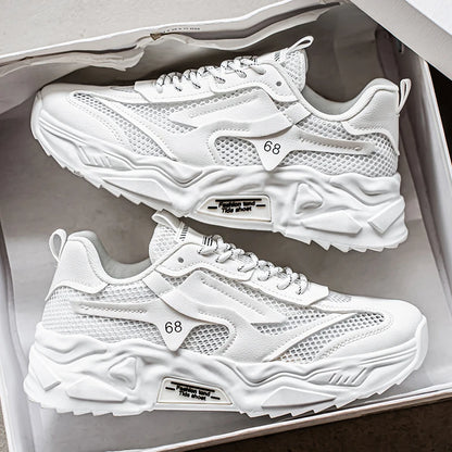 PureMotion – All-White Chunky Trainers