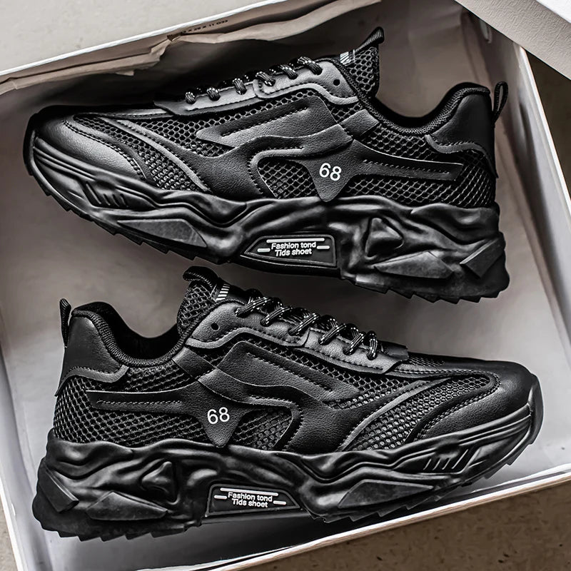 PureMotion – All-White Chunky Trainers