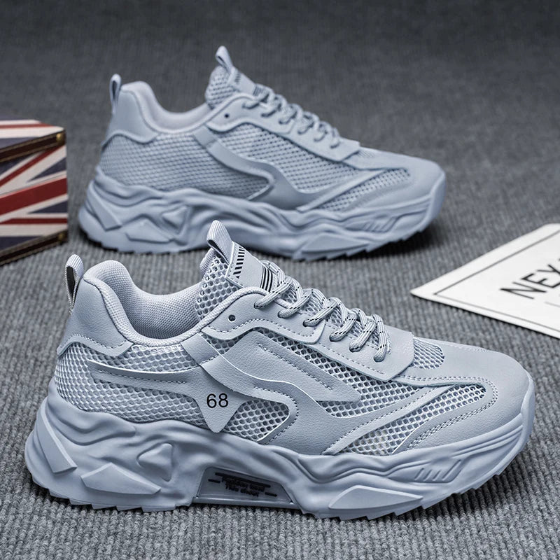 PureMotion – All-White Chunky Trainers