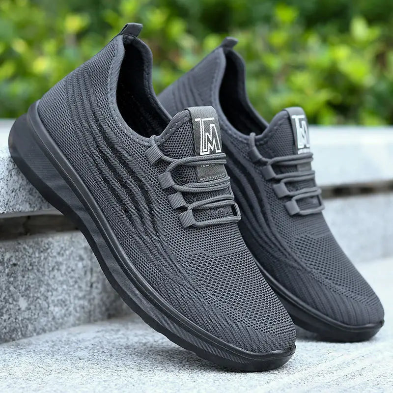 ShadowStep – Breathable Knit Casual Shoes
