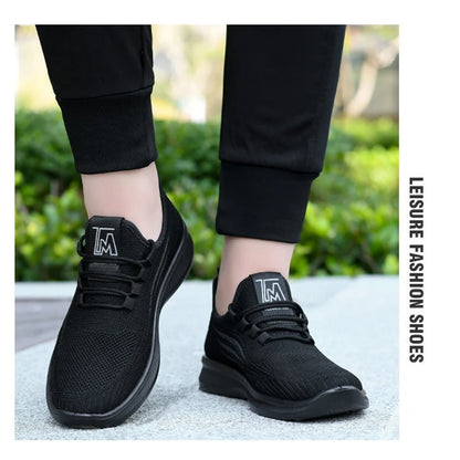 ShadowStep – Breathable Knit Casual Shoes